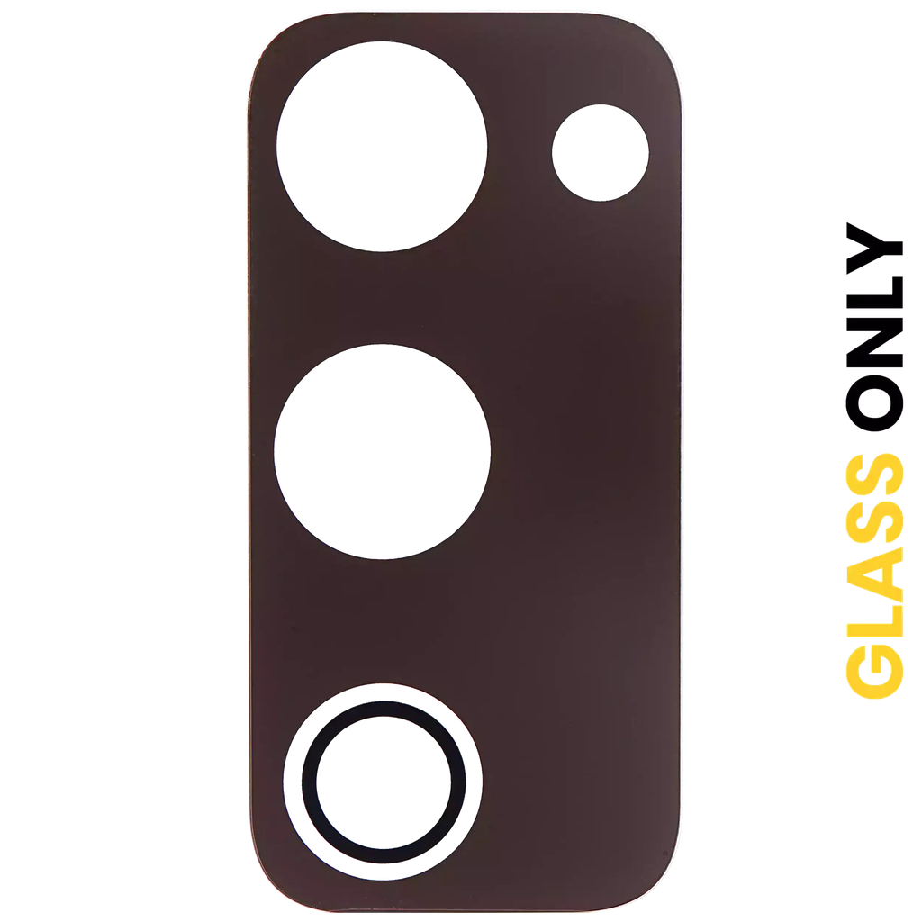 Back Camera Lens (Glass Only) With Adhesive For Samsung Galaxy S20 FE 4G / 5G (Cloud Orange) (Premium)