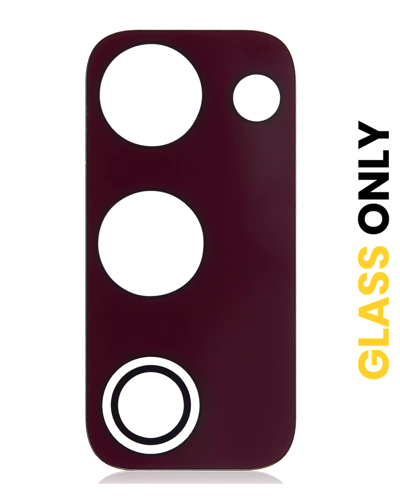Back Camera Lens (Glass Only) With Adhesive For Samsung Galaxy S20 FE 4G / 5G (Cloud Red) (Premium)