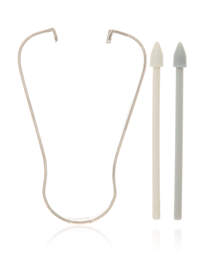 Stylus Nib For Samsung Galaxy Note 10 / Note 20 / Note 20 Ultra / Tab S6 (T860 / T865) / Tab S7 11" (T870 / T875) (Gray / Aura White) (5 Pack) (Premium)