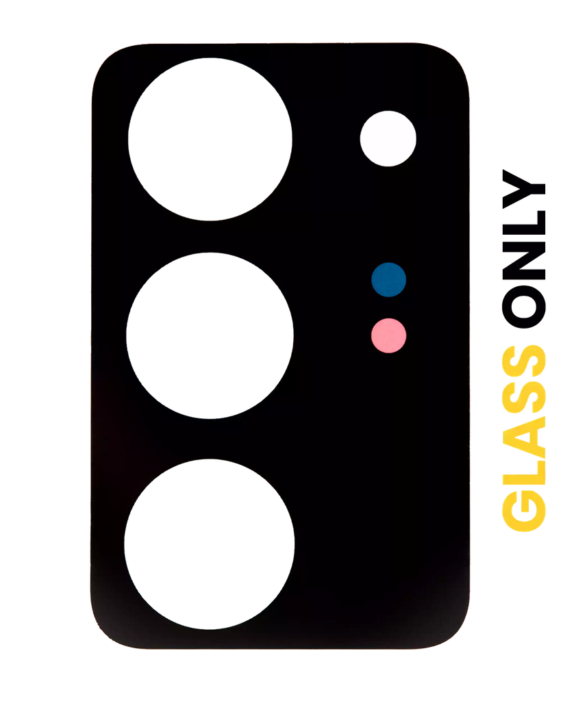 Back Camera Lens (Glass Only) With Adhesive For Samsung Galaxy Note 20 Ultra (Premium)