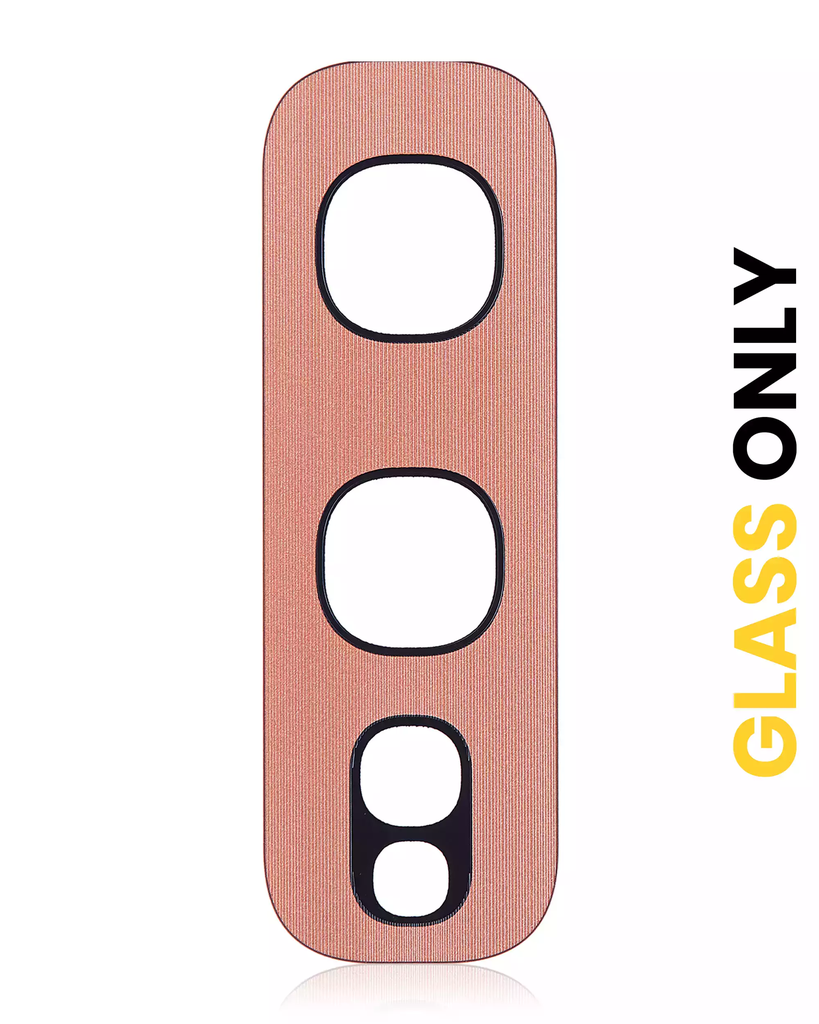 Back Camera Lens (Glass Only) With Adhesive For Samsung Galaxy S10E (Flamingo Pink) (Premium)