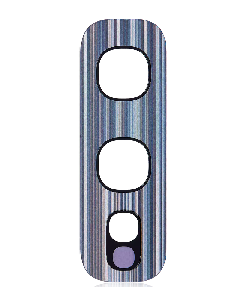 Back Camera Lens (Glass Only) With Adhesive For Samsung Galaxy S10E (Silver) (10 Pack) (Premium)