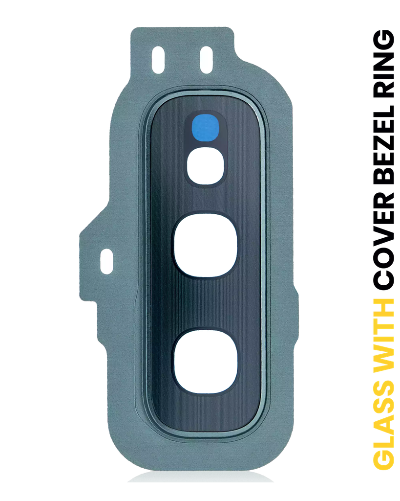 Back Camera Lens With Cover Bezel Ring For Samsung Galaxy S10E (Prism Green) (Premium)
