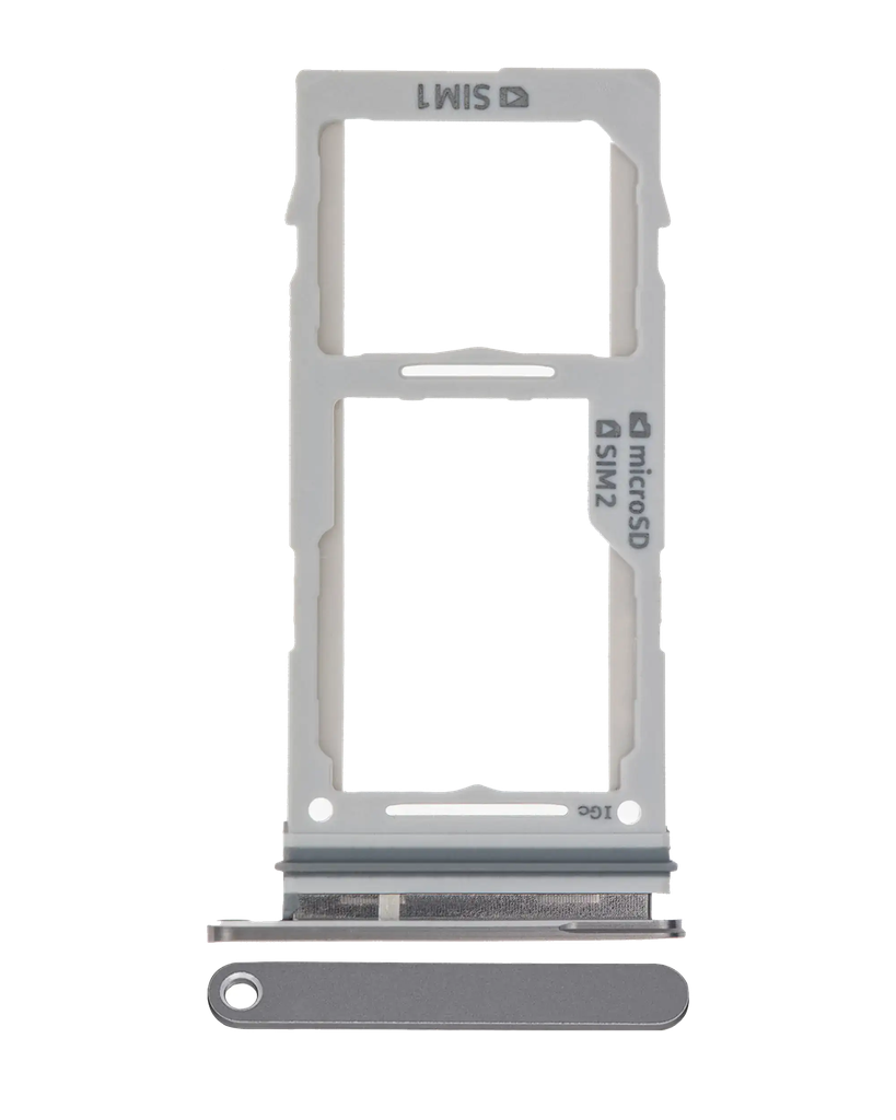 Dual Sim Card Tray For Samsung Galaxy S10e (Prism Black) (Premium)