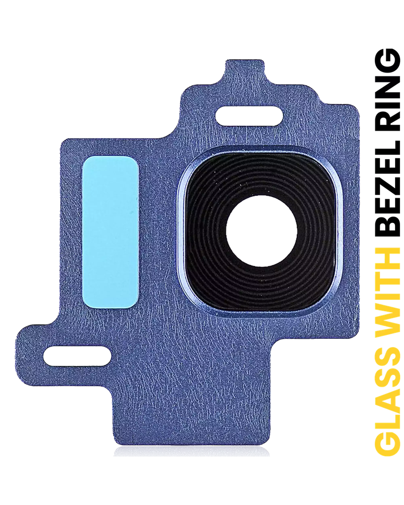 Back Camera Lens With Bezel Ring For Samsung Galaxy S8 (Blue) (Premium)