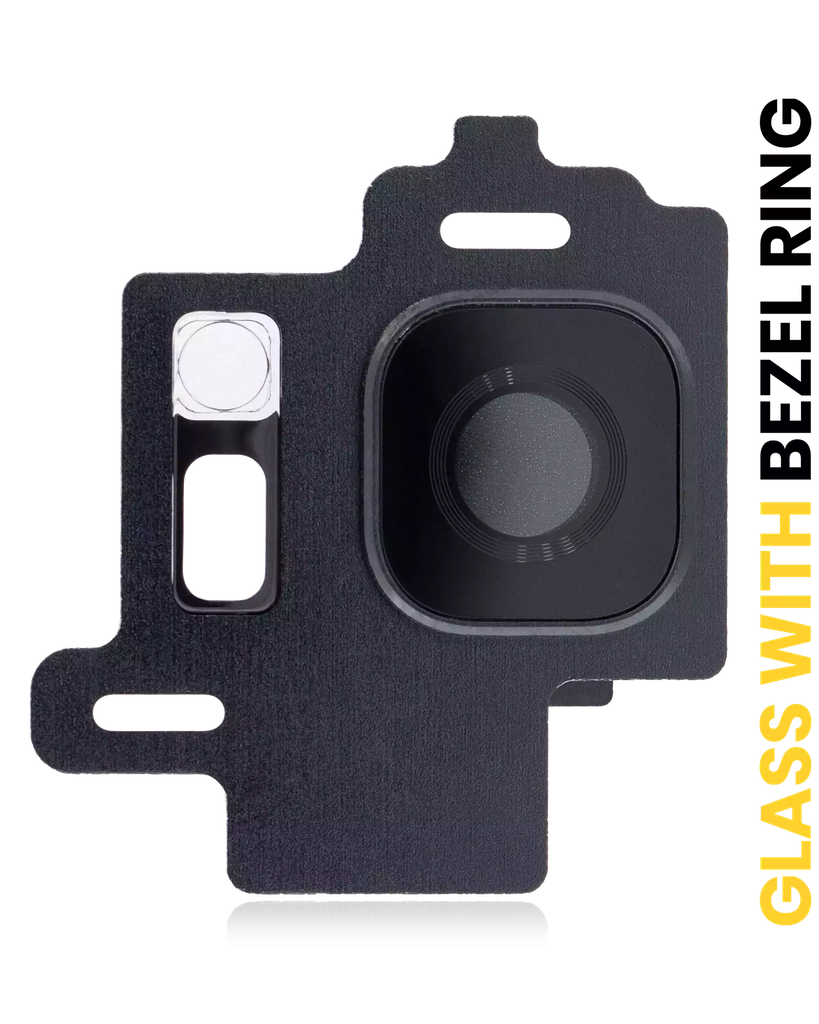 Back Camera Lens With Bezel Ring For Samsung Galaxy S8 (Midnight Black) (Premium)