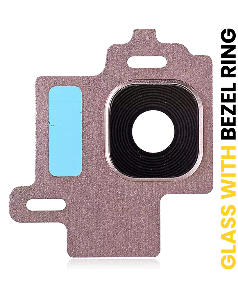 Back Camera Lens With Bezel Ring For Samsung Galaxy S8 (Rose Gold) (Premium)