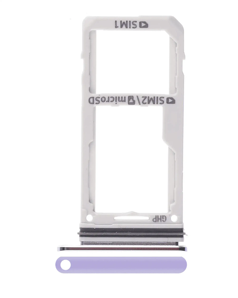 Dual Sim Card Tray For Samsung Galaxy Note 8 (Orchid Gray) (Premium)