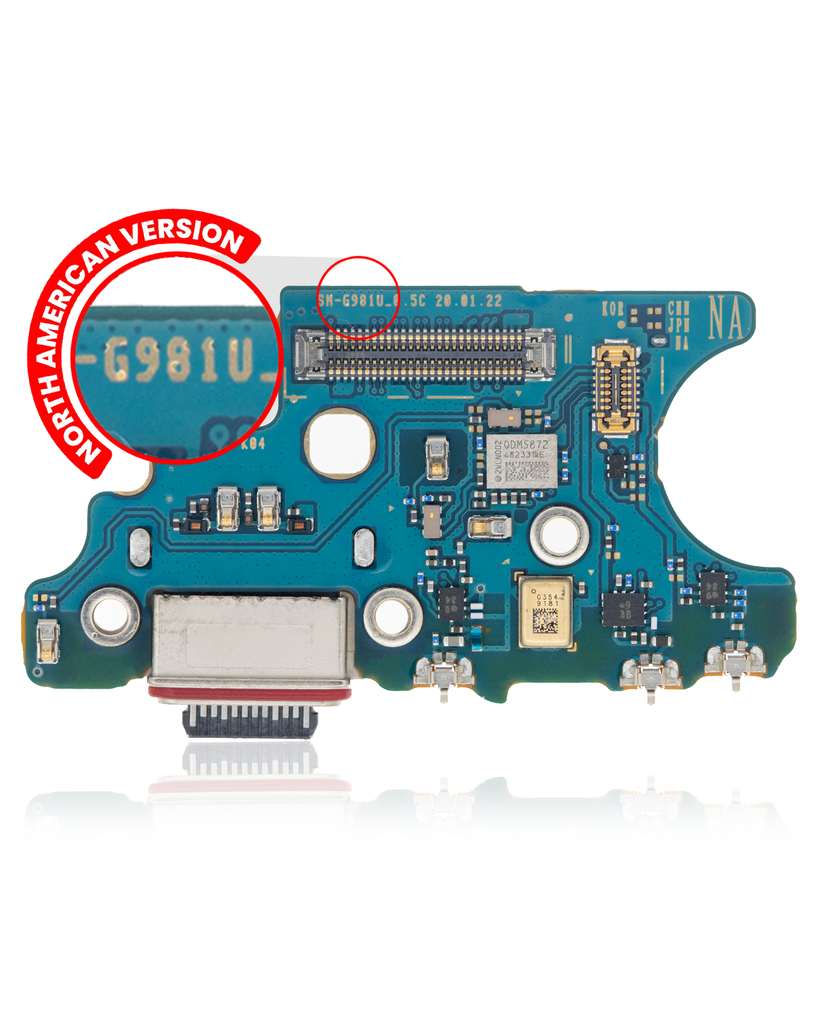 Charging Port Board For Samsung Galaxy S20 5G (G981U) (US Version) (Premium)