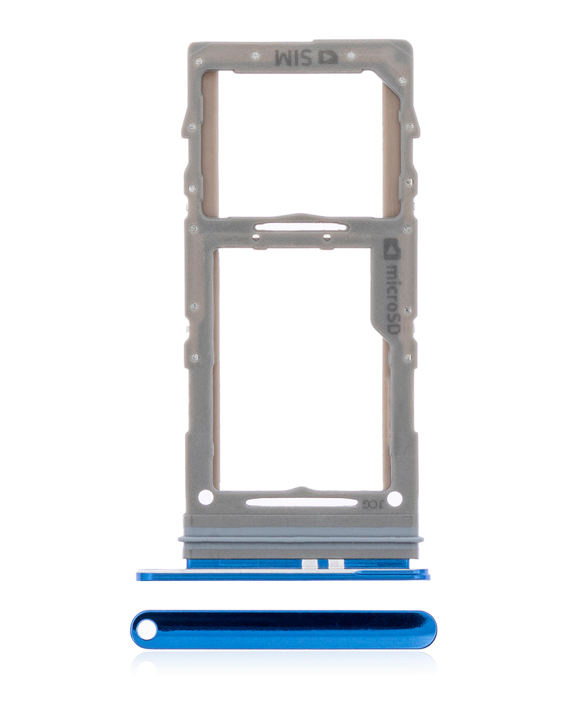 Single Sim Card Tray For Samsung Galaxy S20 / S20 Plus / S20 Ultra 5G (Aura Blue) (Premium)