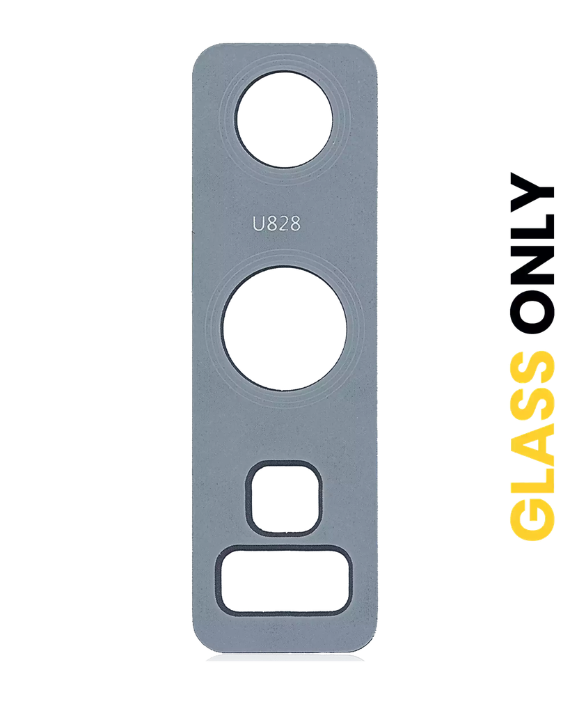 Back Camera Lens (Glass Only) With Adhesive For Samsung Galaxy Note 9 (Cloud Silver) (Premium)