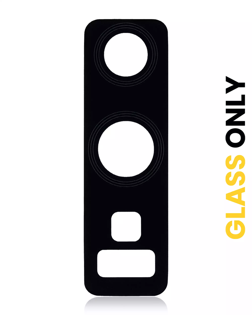 Back Camera Lens (Glass Only) With Adhesive For Samsung Galaxy Note 9 (Midnight Black) (10 Pack) (Premium)