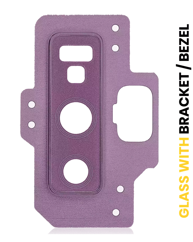 Back Camera Lens With Bracket / Bezel For Samsung Galaxy Note 9 (Lavender Purple) (Premium)