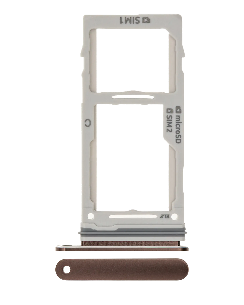 Dual Sim Card Tray For Samsung Galaxy Note 9 (Metallic Copper) (Premium)