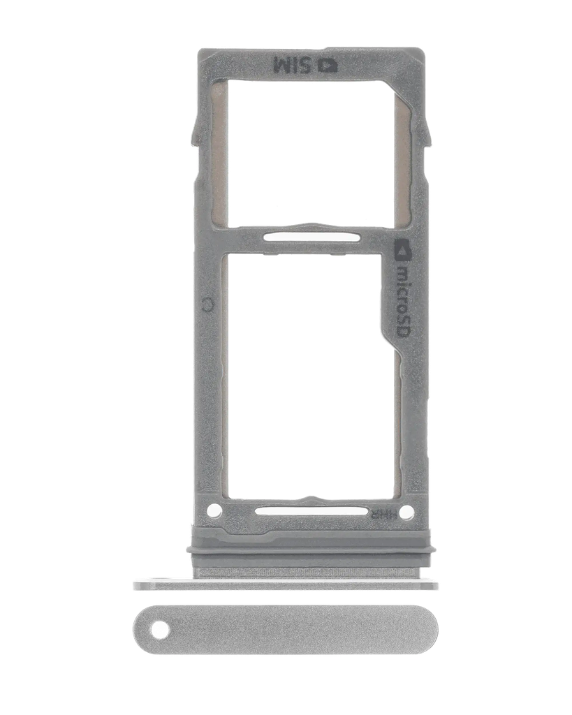 Single Sim Card Tray For Samsung Galaxy Note 9 (Cloud Silver) (Premium)