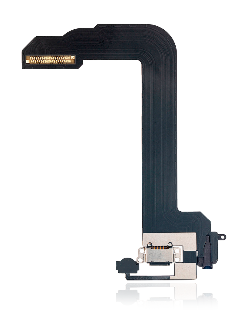 Headphone Jack With Charging Port Flex Cable For iPod Touch 6 / iPod Touch 7 (Black) (Premium)