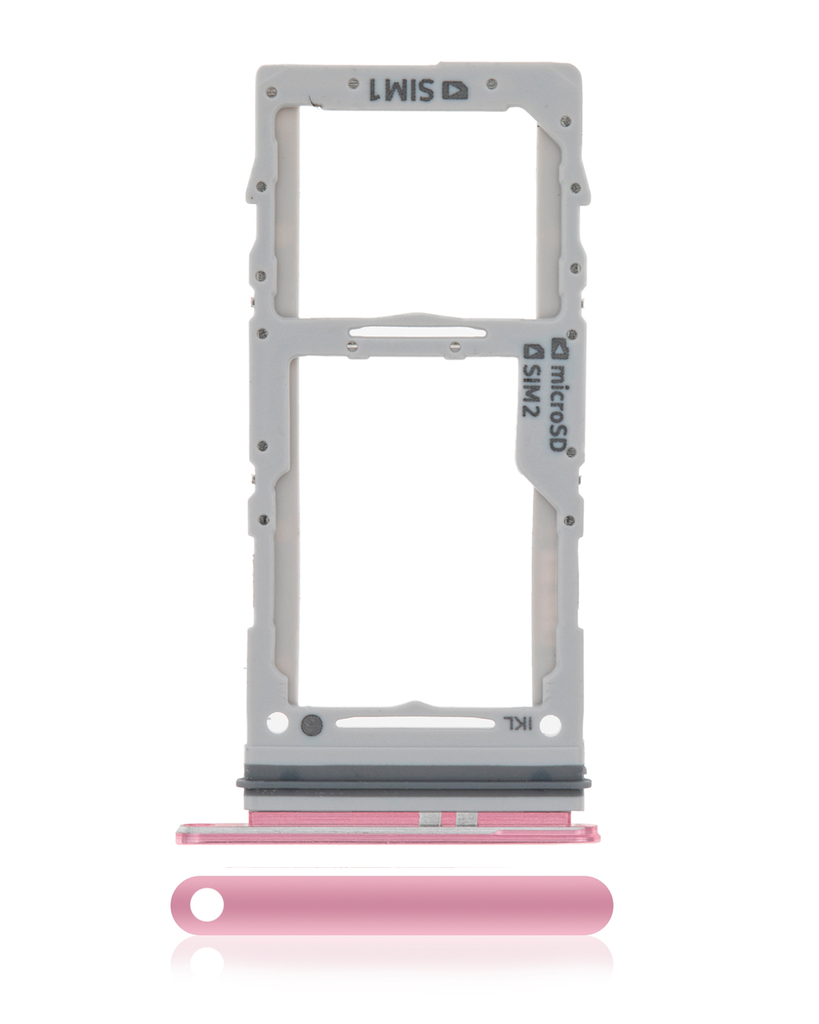 Dual Sim Card Tray For Samsung Galaxy S20 / S20 Plus / S20 Ultra 5G (Cloud Pink) (Premium)
