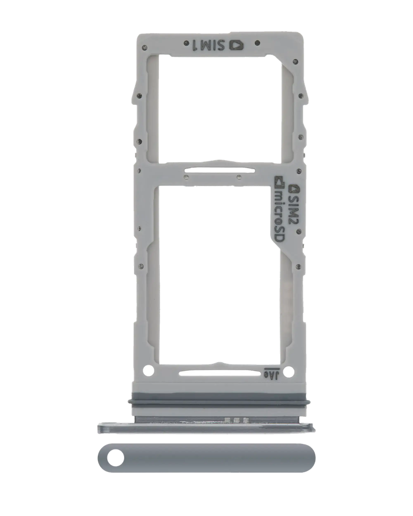 Dual Sim Card Tray For Samsung Galaxy S20 / S20 Plus / S20 Ultra 5G (Cosmic Gray) (Premium)