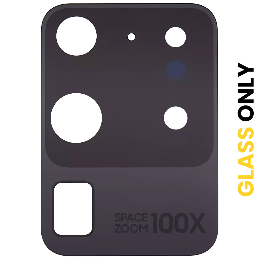 Back Camera Lens (Glass Only) With Adhesive For Samsung Galaxy S20 Ultra 5G (Premium)