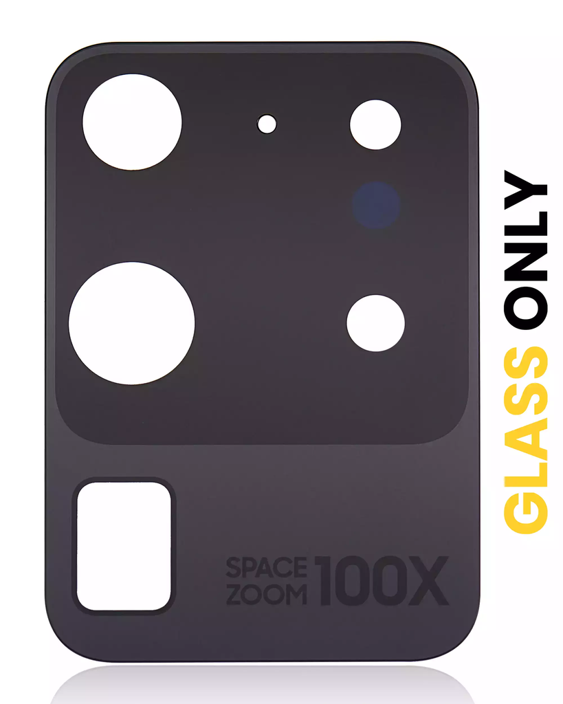 Back Camera Lens (Glass Only) With Adhesive For Samsung Galaxy S20 Ultra 5G (10 Pack) (Premium)