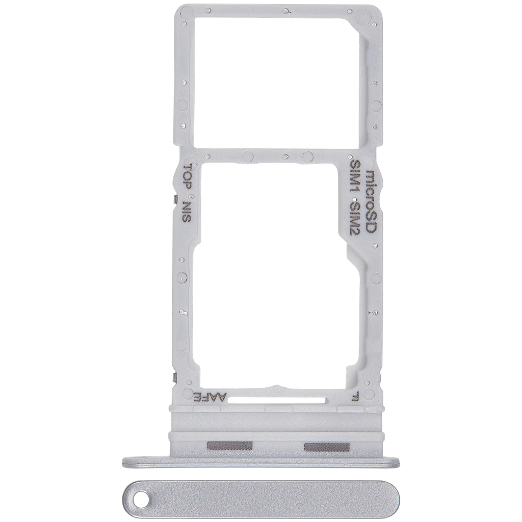 Dual Sim Card Tray For Samsung Galaxy A16 4G (A165 / 2024) (Premium) (Gray)