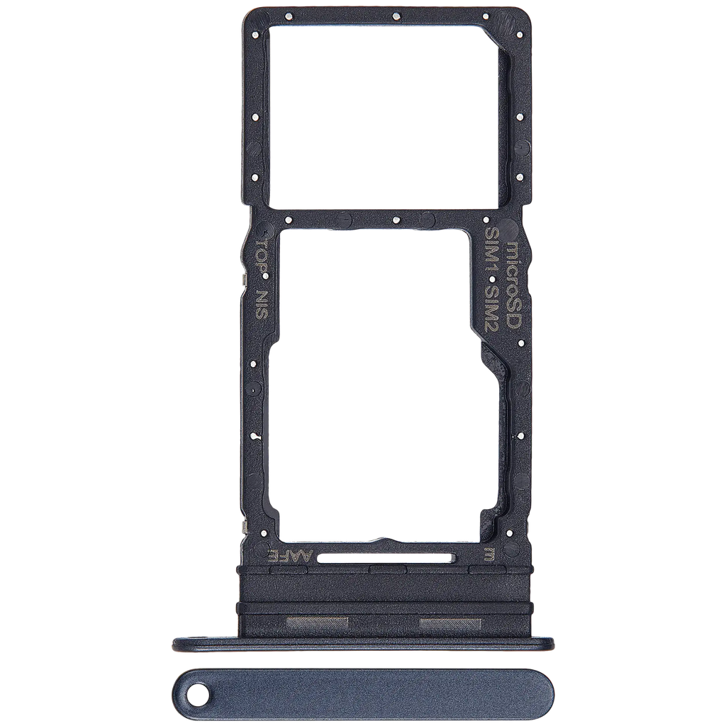Dual Sim Card Tray For Samsung Galaxy A16 4G (A165 / 2024) (Premium) (Midnight Blue)