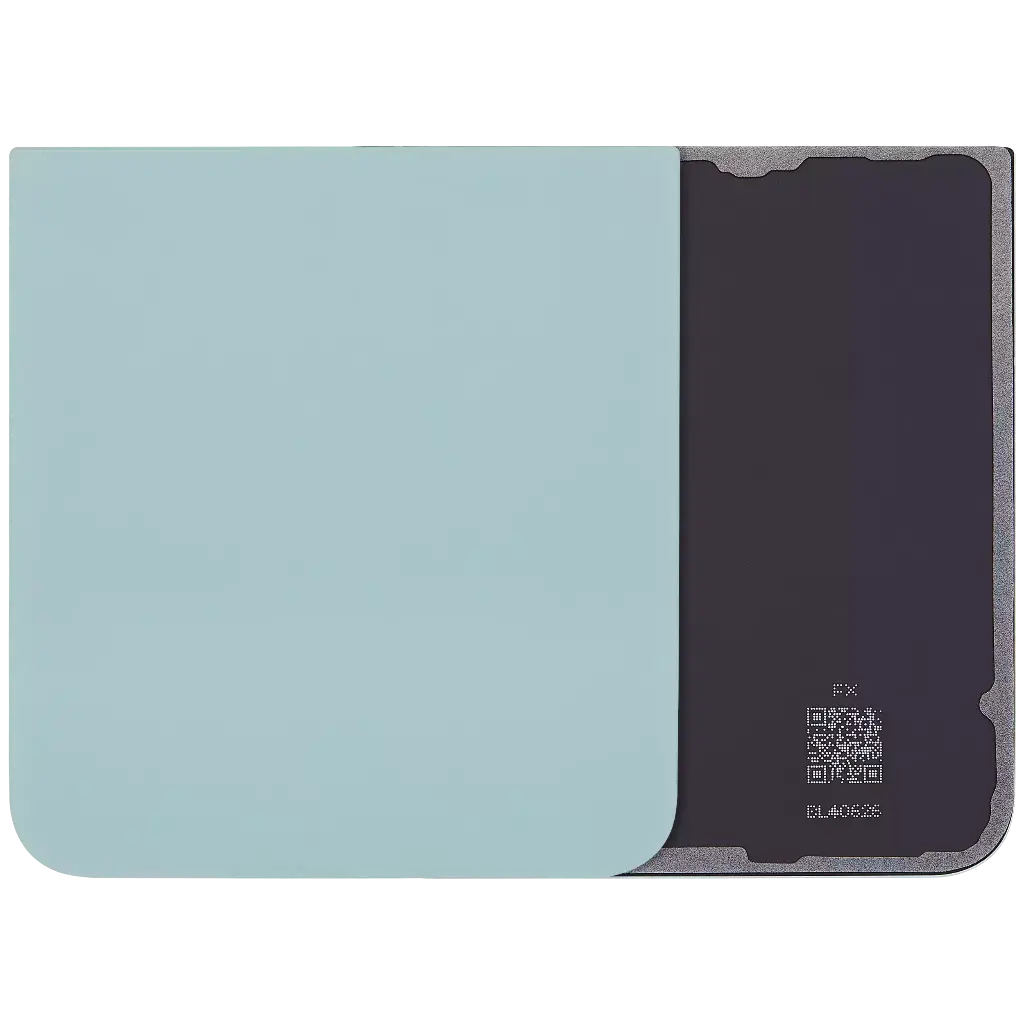 Back Cover Glass For Samsung Galaxy Z Flip 6 5G (No Logo) (Mint)