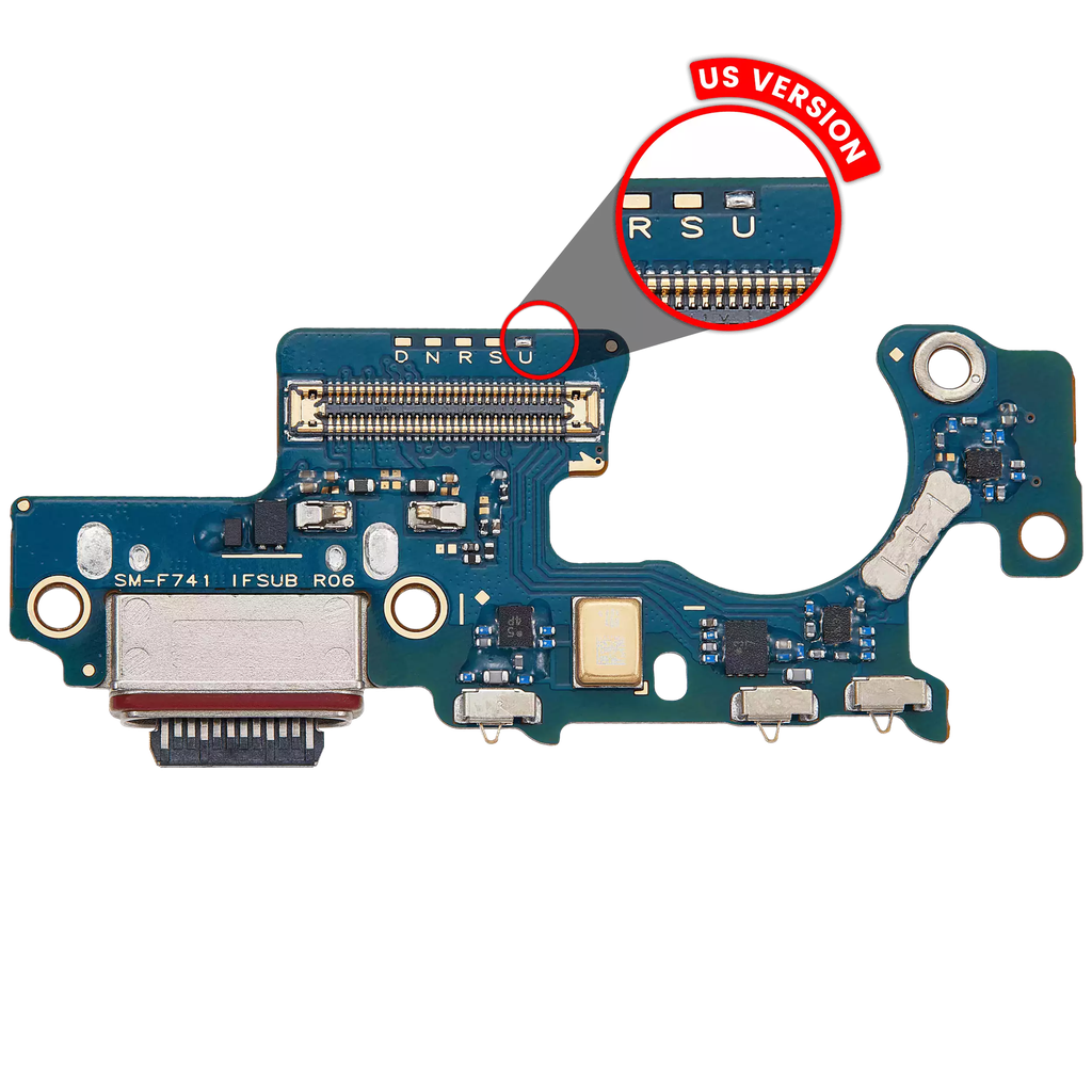 Charging Port Board For Samsung Galaxy Z Flip 6 (F741U) (Premium) (US Version)