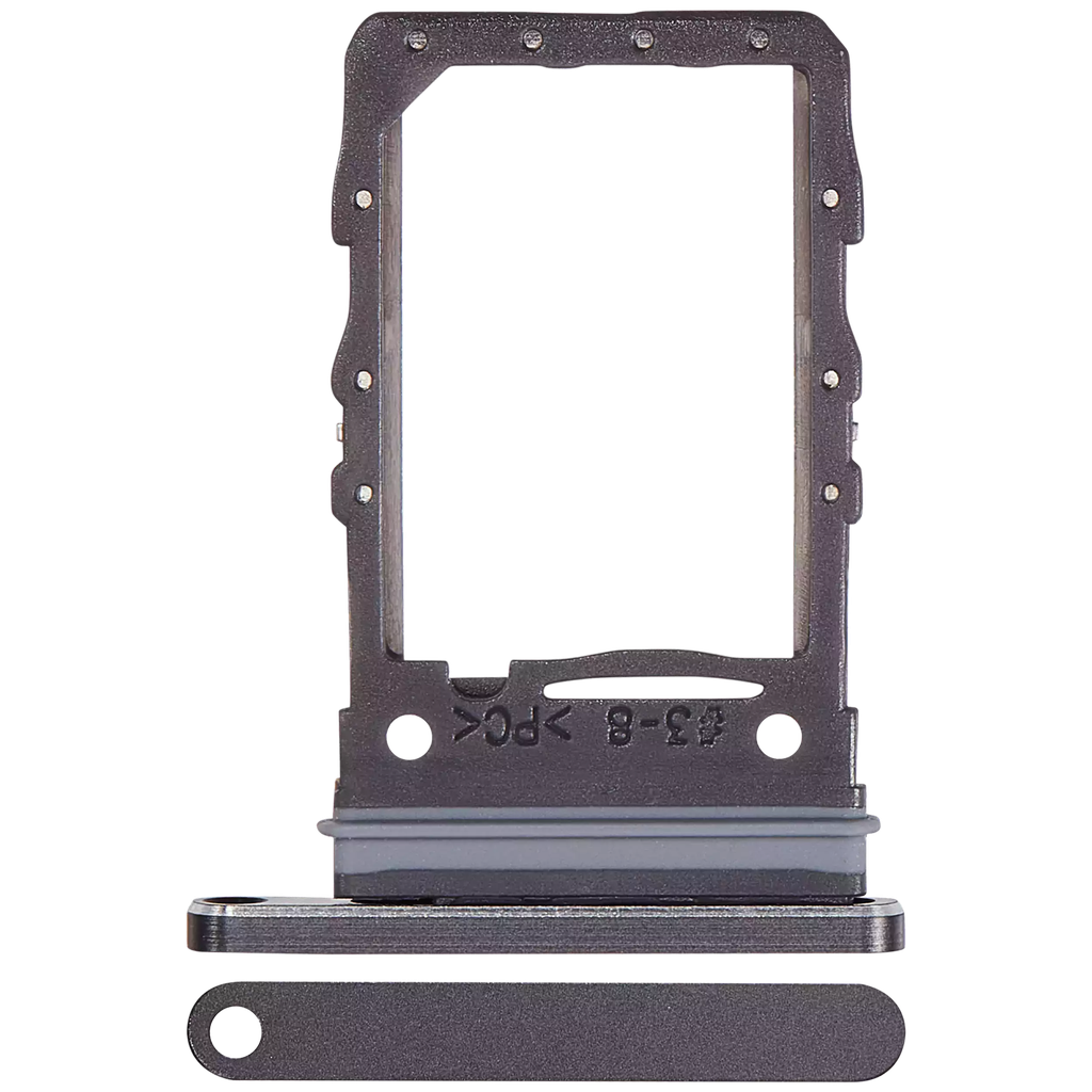 Single Sim Card Tray For Samsung Galaxy Z Flip 6 (F741) (Premium) (Black)