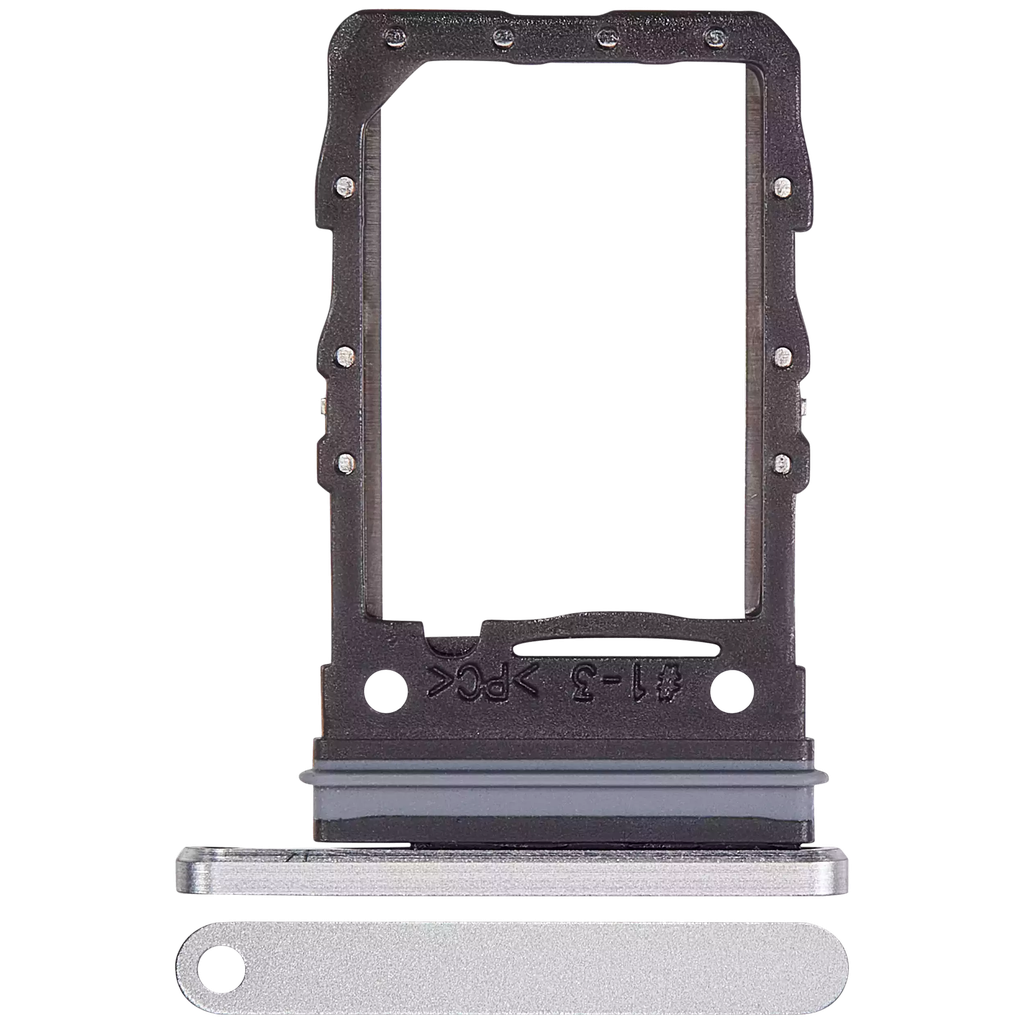 Single Sim Card Tray For Samsung Galaxy Z Flip 6 (F741) (Premium) (White)