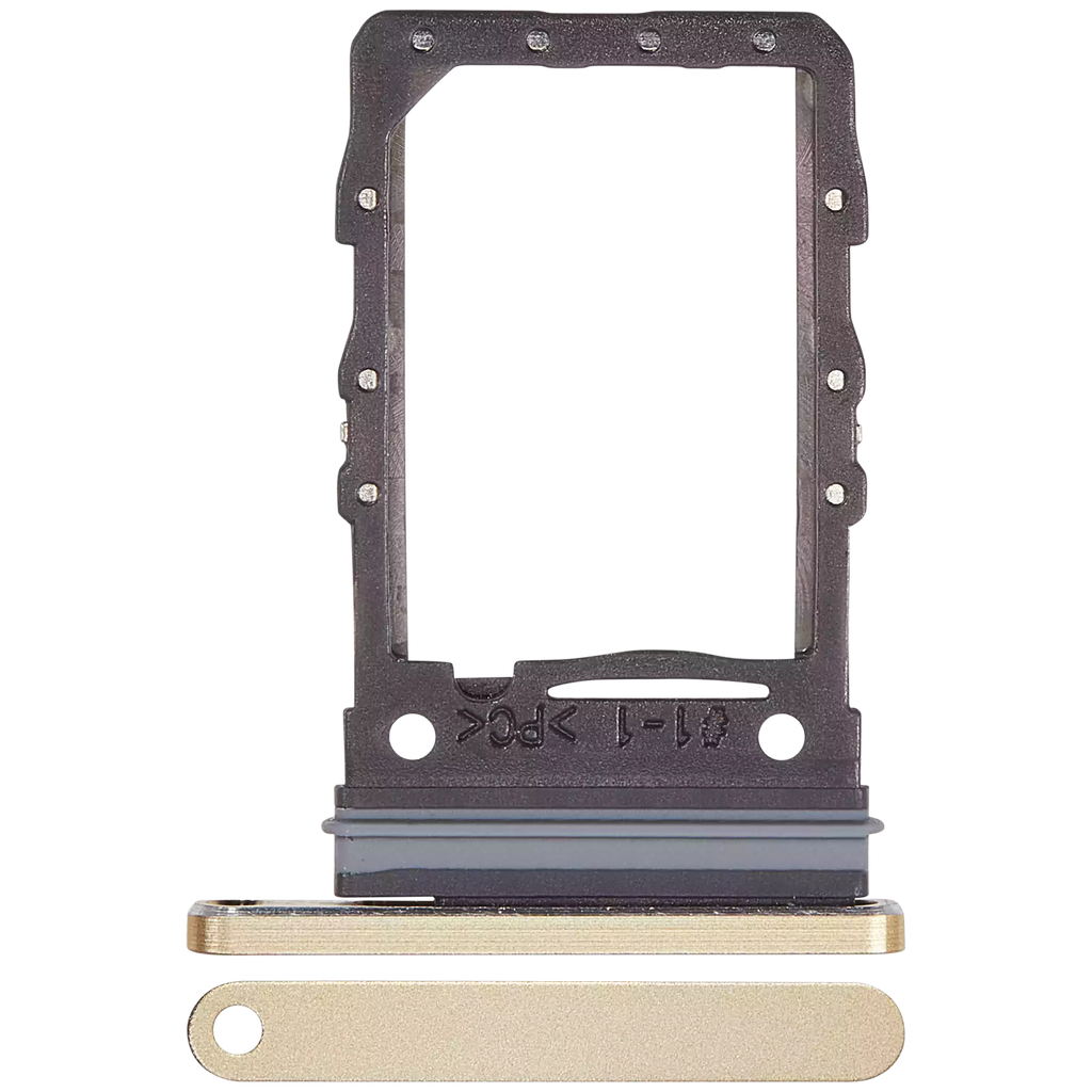 Single Sim Card Tray For Samsung Galaxy Z Flip 6 (F741) (Premium) (Yellow)