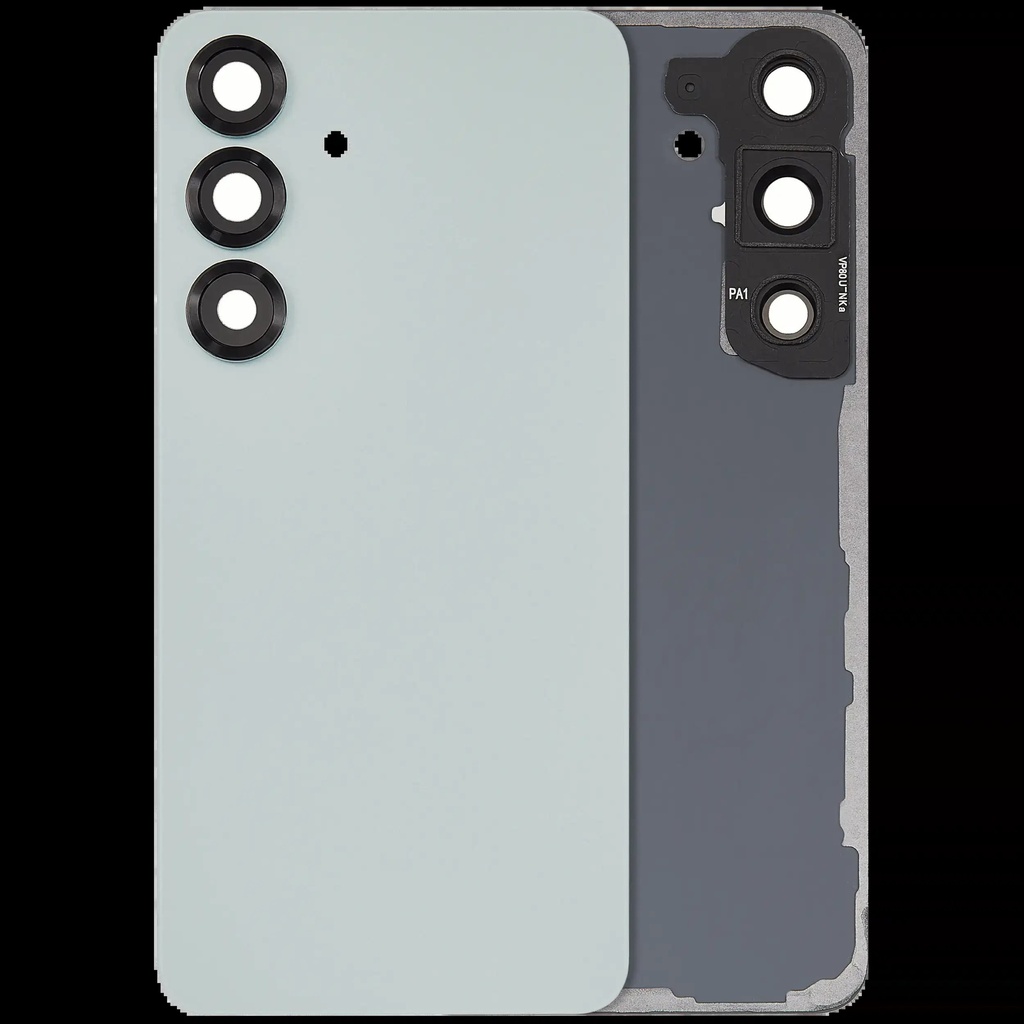 Back Cover Glass With Camera Lens For Samsung Galaxy S25 5G (No Logo) (Mint)