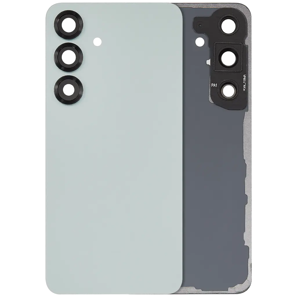 Back Cover Glass With Camera Lens For Samsung Galaxy S25 5G (No Logo) (Mint)