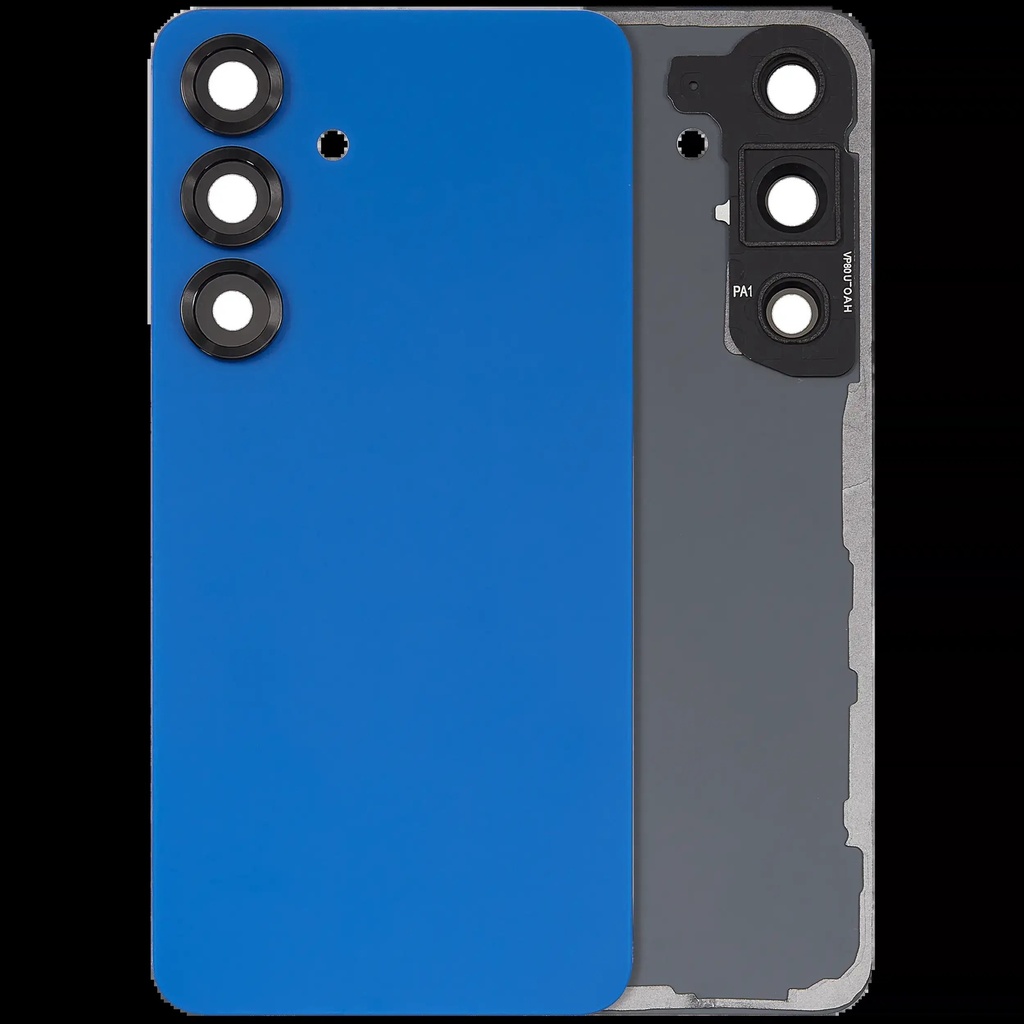 Back Cover Glass With Camera Lens For Samsung Galaxy S25 5G (No Logo) (Navy)