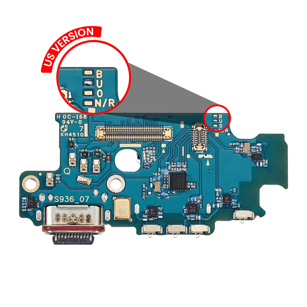 Charging Port Board With Sim Card Reader For Samsung Galaxy S25 Plus 5G (S936U) (US Version) (Premium)