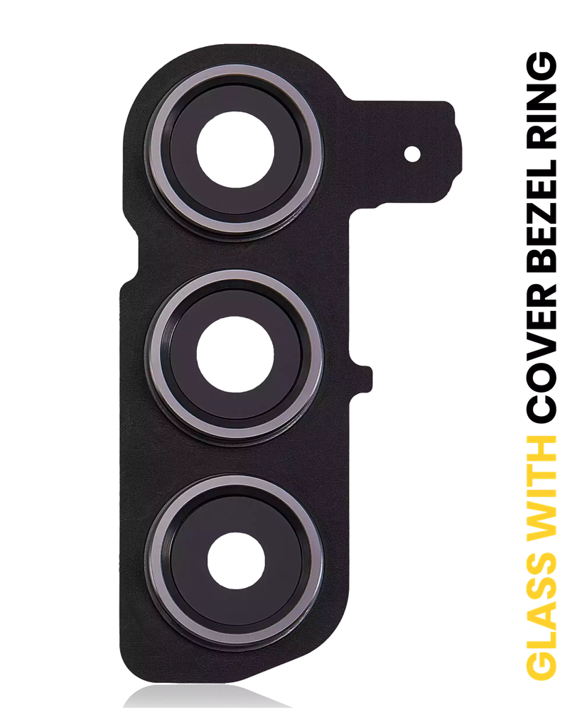 Back Camera Lens With Cover Bezel Ring For Samsung Galaxy S24 5G (Onyx Black) (Premium)