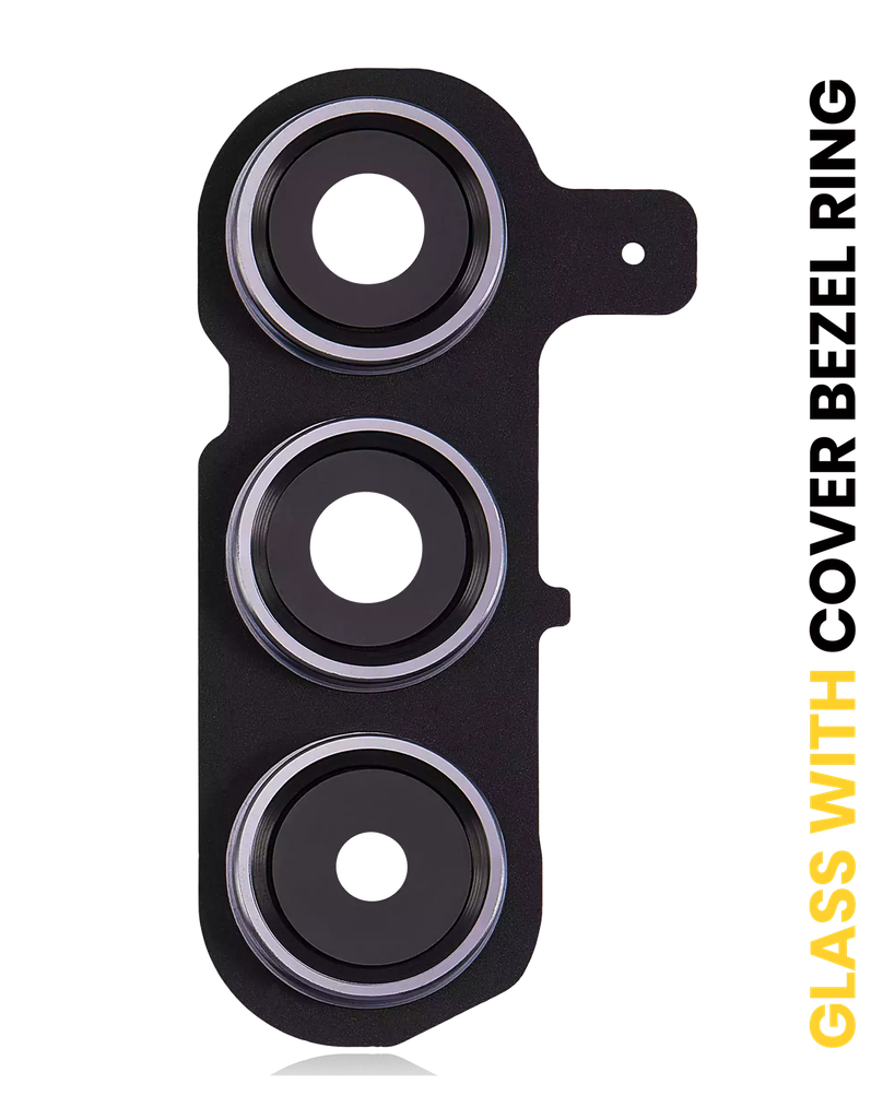 Back Camera Lens With Cover Bezel Ring For Samsung Galaxy S24 Plus 5G (Cobalt Violet) (Premium)