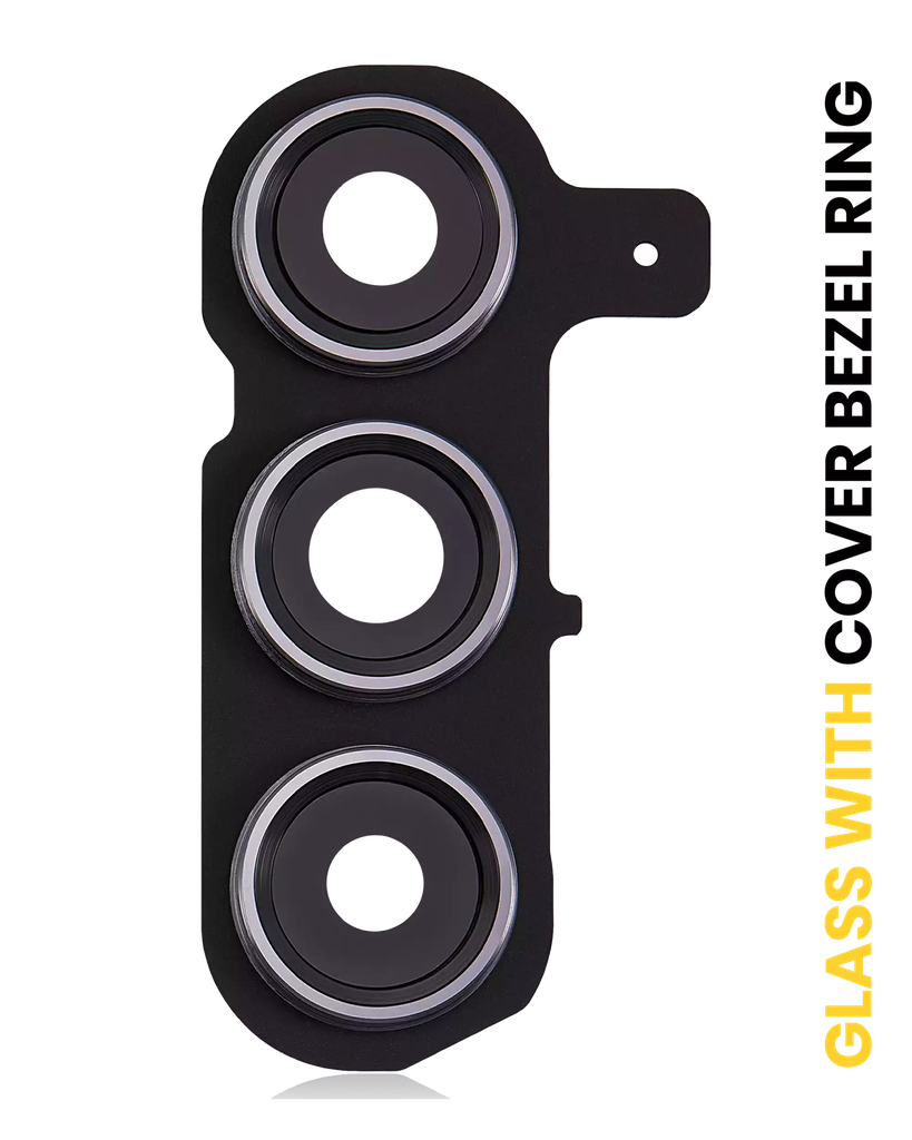 Back Camera Lens With Cover Bezel Ring For Samsung Galaxy S24 Plus 5G (Onyx Black) (Premium)