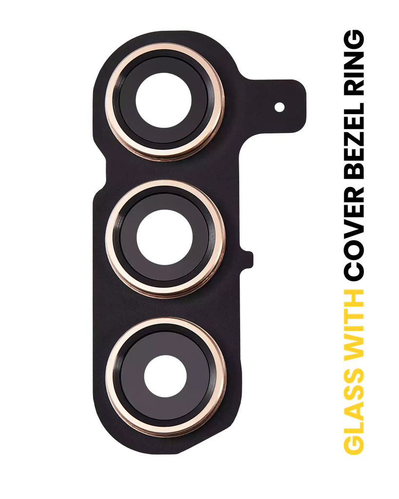 Back Camera Lens With Cover Bezel Ring For Samsung Galaxy S24 Plus 5G (Premium) (Sandstone Orange)