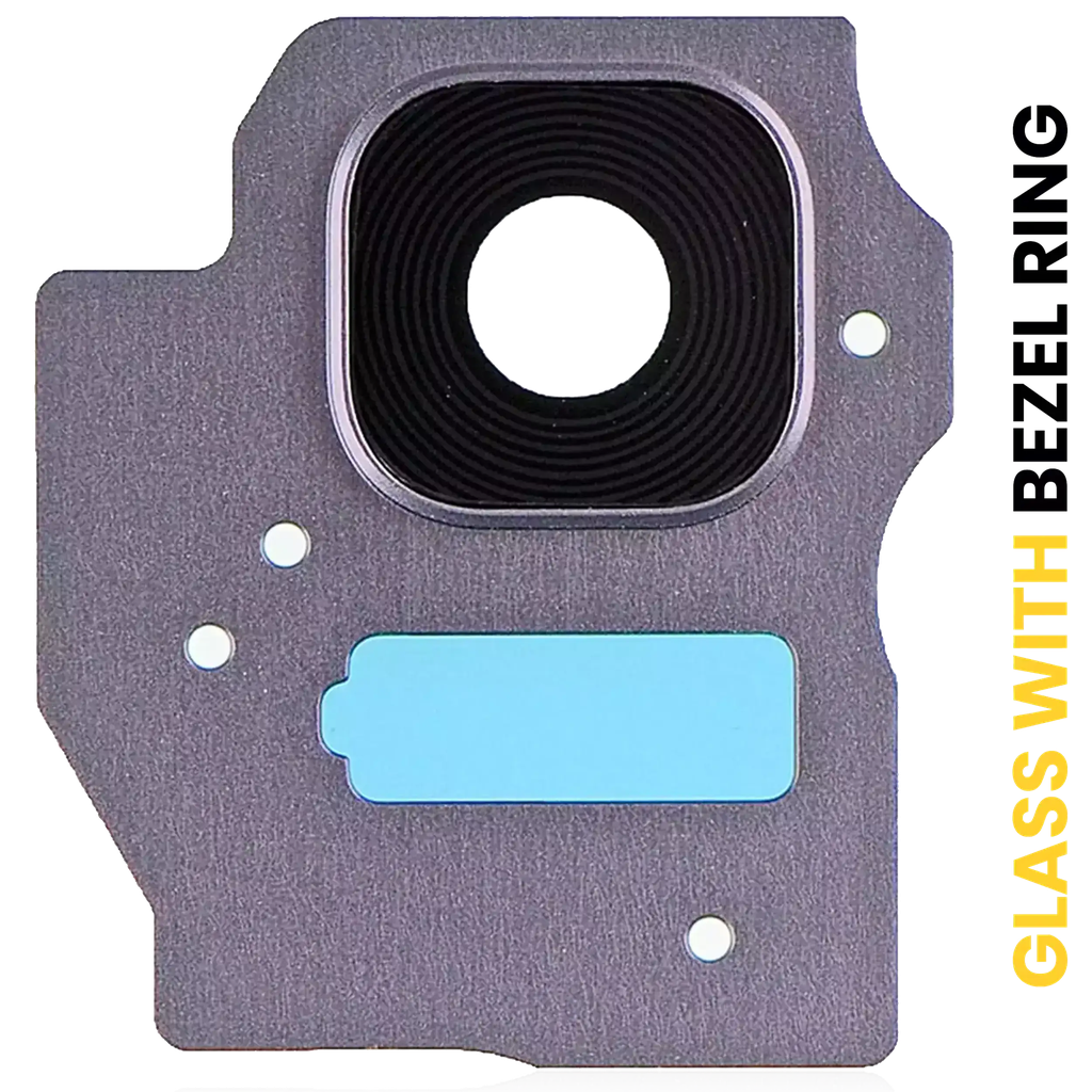Back Camera Lens With Bezel Ring For Samsung Galaxy S8 Plus (Orchid Gray) (Premium)