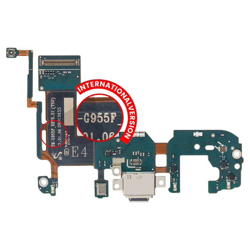 Charging Port With Flex Cable For Samsung Galaxy S8 Plus (G955F) (International Version) (Premium)