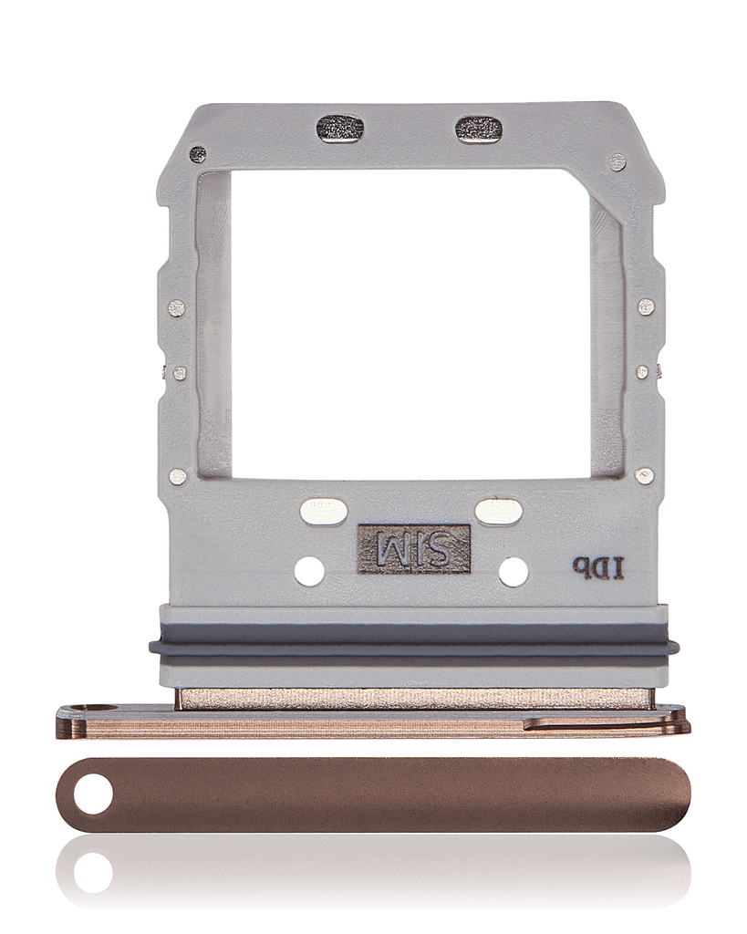Dual Sim Card Tray For Samsung Galaxy S10 5G (Royal Gold) (Premium)
