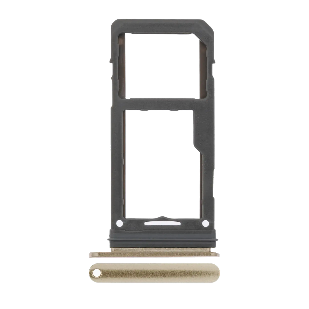 Dual Sim Card Tray For Samsung Galaxy S8 / S8 Plus (Maple Gold) (Premium)