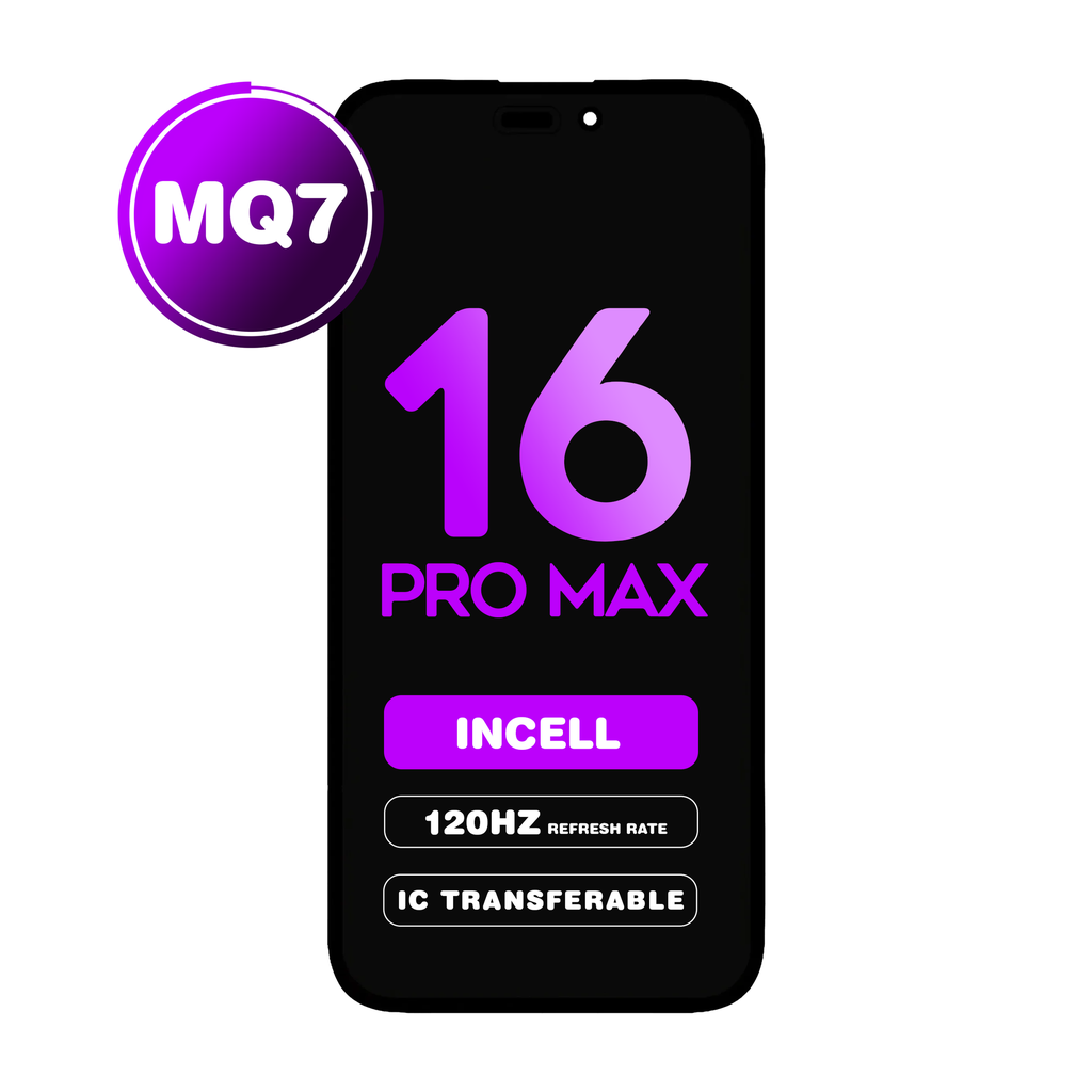 LCD Assembly for iPhone 16 Pro Max 120 Hz (MQ7 / Incell)  / IC Transferable