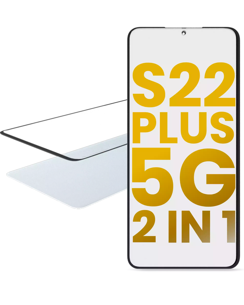 2 in 1 Front Glass + OCA Pre-Installed For Samsung Galaxy S22 Plus 5G (Premium)