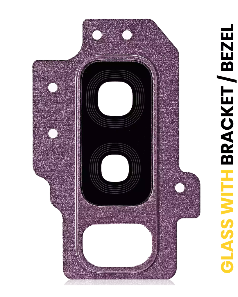 Back Camera Lens With Bracket / Bezel For Samsung Galaxy S9 Plus (Purple) (Premium)
