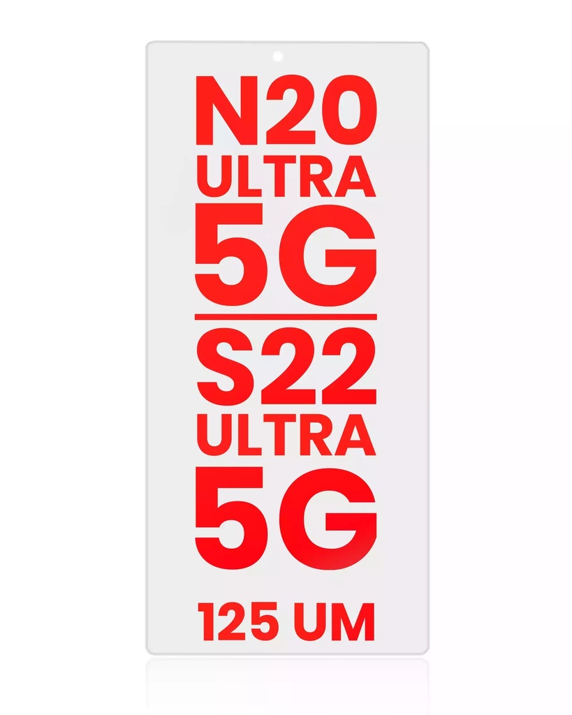 OCA For Samsung Galaxy Note 20 Ultra 5G / S22 Ultra 5G (50 Pack) (125um) (Premium)