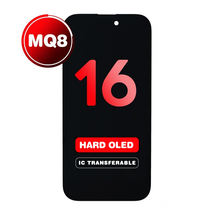OLED Assembly for iPhone 16 (MQ8 / Hard OLED) (IC Transferable)