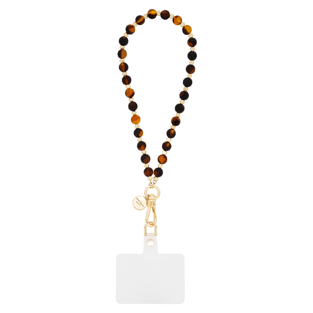 Kate Spade - Anchor Card Phone Charm - Tortoise