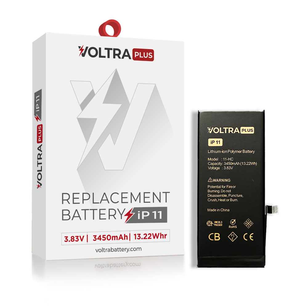 VOLTRA Plus High Capacity Battery For iPhone 11 (Ground Shipping Only)